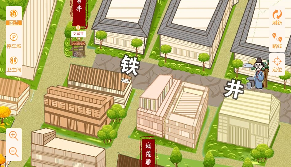 鹤山智慧景区：手绘地图与语音导览的完美融合